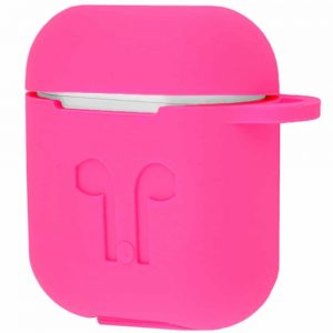 Чехол для наушников Silicone Case для Apple Airpods – Pink