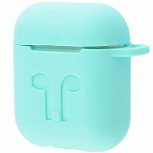 Чехол для наушников Silicone Case для Apple Airpods – Turquoise