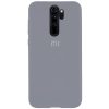 Чохол Silicone Cover для Xiaomi Redmi Note 8 Pro Lavander Gray