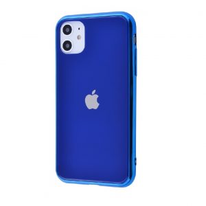 Оригинальный чехол Glass Case для  iPhone 11 — Синий