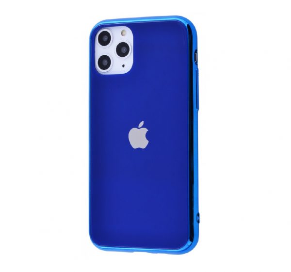 Оригинальный чехол Glass Case для  iPhone 11 Pro Max — Синий