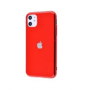 Оригинальный чехол Glass Case для  iPhone 11 — Красный
