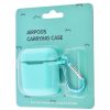 Чехол для наушников Colourful Case + карабин для Apple Airpods – Gray 30770