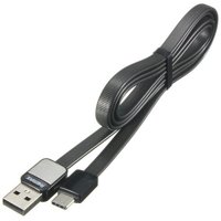 Кабель Kucipa K178 плоский USB to MicroUSB 2.5A (1м) – Black