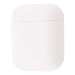 Чехол для наушников Silicone Case Ultra Slim для Apple Airpods -White