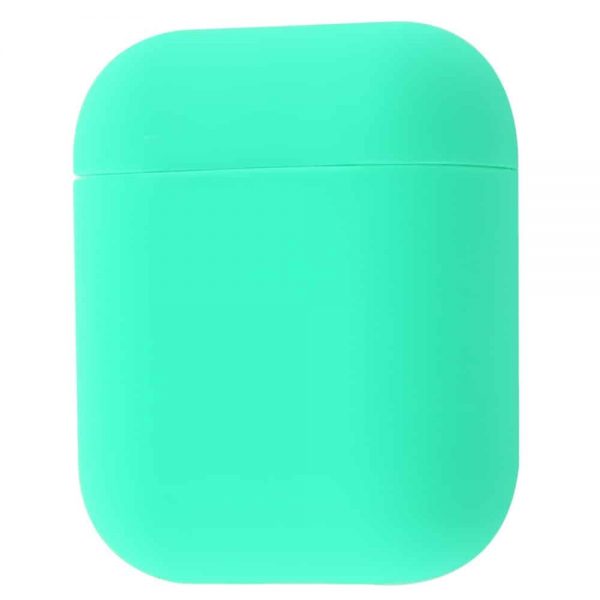 Чехол для наушников Silicone Case Ultra Slim для Apple Airpods – Spearmint