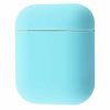 Чехол для наушников Silicone Case Slim New для Apple Airpods 2 – Turquoise