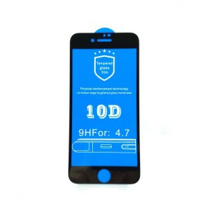 Захисне скло 10D Full для Iphone 7 / 8 / SE 2020 Black