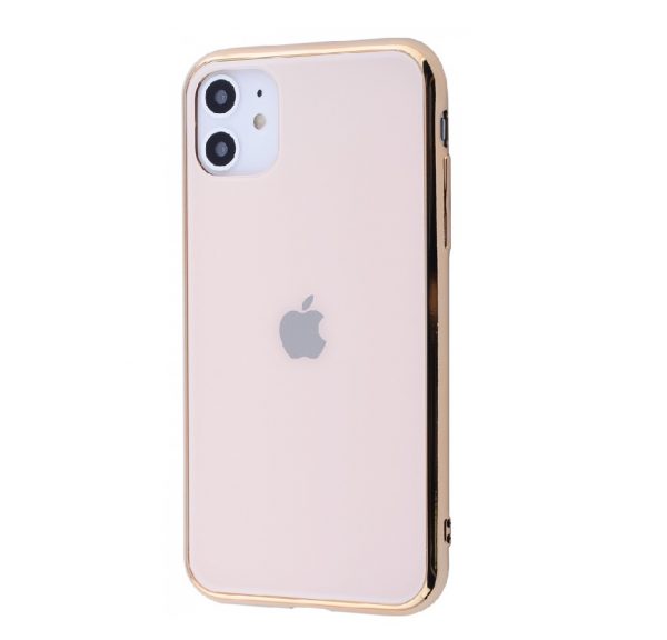 Оригинальный чехол Glass Case для  iPhone 11 — Золотой