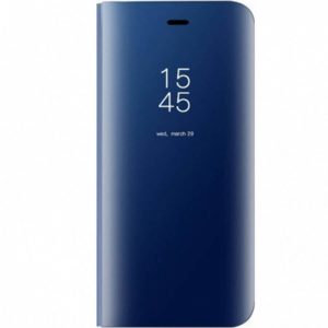Чехол-книжка Clear View Standing Cover для Samsung Galaxy M30s / M21 — Синий