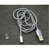 Кабель Aspor Magnetic cable Lightning 2.1A (1м)- Silver 30945