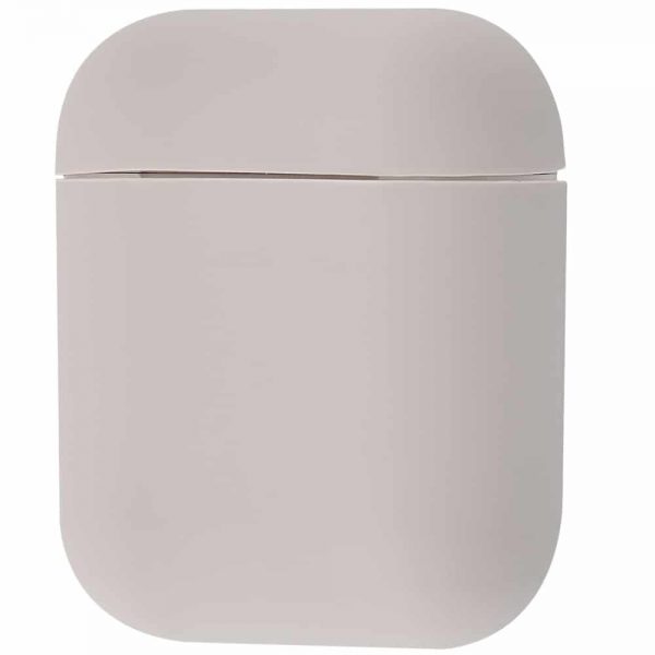 Чохол Silicone Slim New для Apple Airpods 1/2 Stone