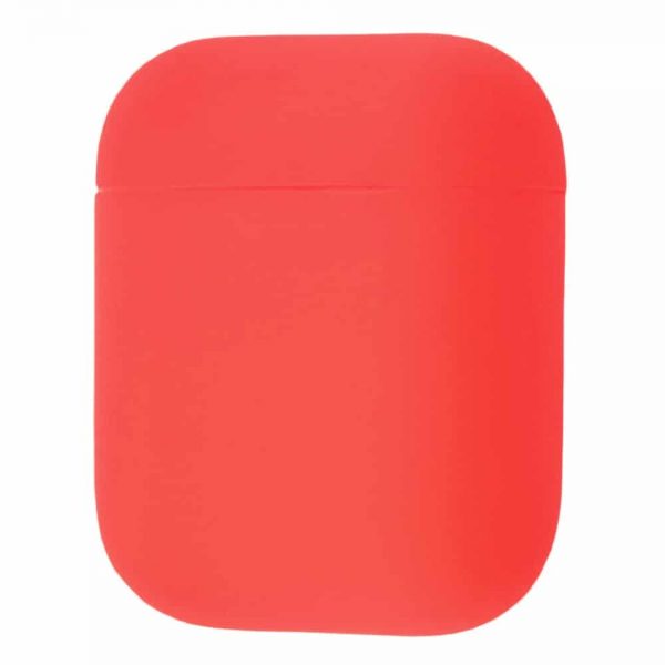 Чехол для наушников Silicone Case Ultra Slim для Apple Airpods – Red