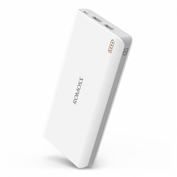 Внешний аккумулятор Power Bank Romoss 20000mAh – White