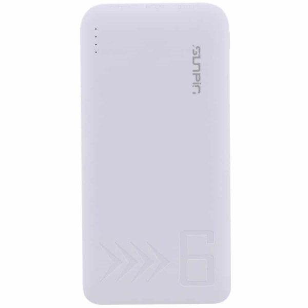 Внешний аккумулятор Power Bank SunPin G60 6000mAh – White