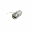 Автомобильное зарядное устройство Aspor Metal Series + кабель Lightning (1USB / 2.4A) – White 34025