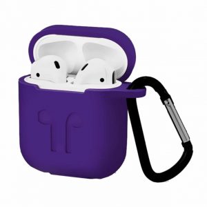 Чехол для наушников Silicone Case для Apple Airpods – Violet