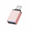 Адаптер OTG USB to Type-C – Rose