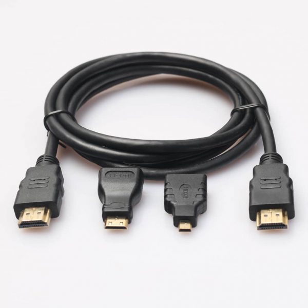 Кабель HDMI-HDMI 3in1 (1.5м)- Black
