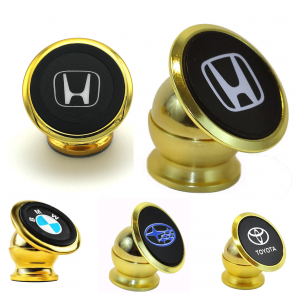 Автомобильный держатель с логотипом авто – Gold