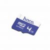Карта памяти Hoco Micro SD 4GB Class 6 – Blue
