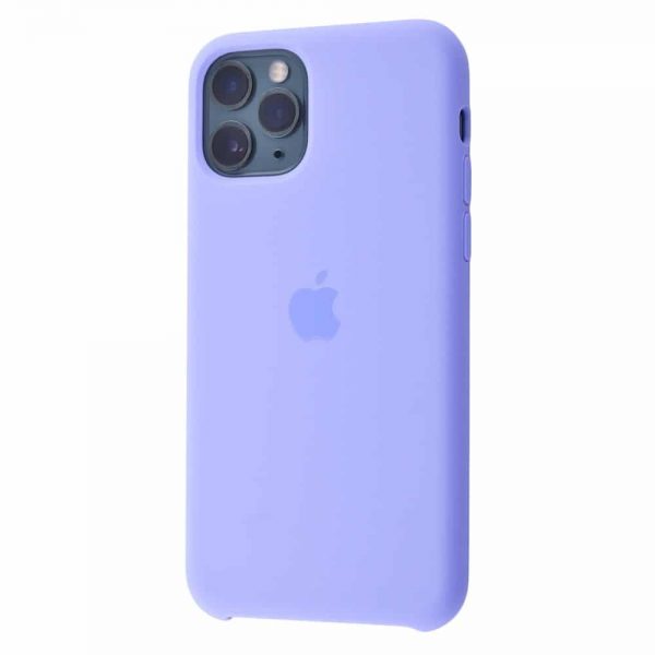 Оригинальный чехол Silicone case + HC для Iphone 11 №39 – Light purple