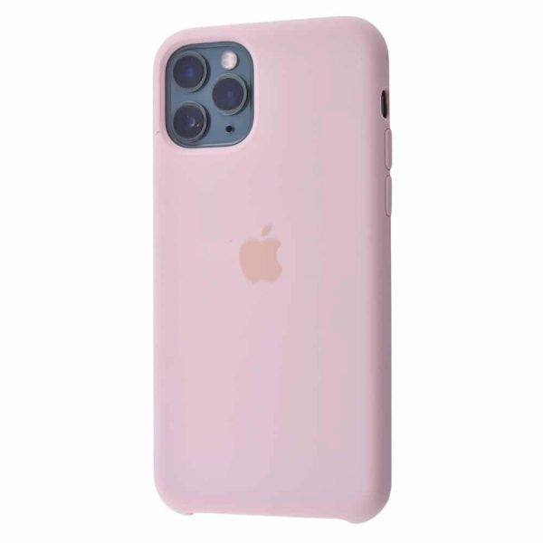 Оригинальный чехол Silicone case + HC для Iphone 11 №8 – Pink sand