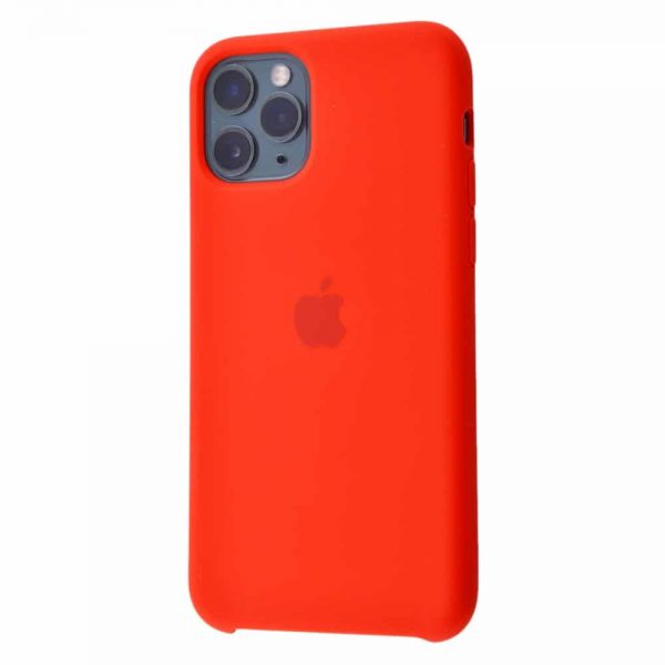 Оригинальный чехол Silicone case + HC для Iphone 11 Pro Max №5 – Red