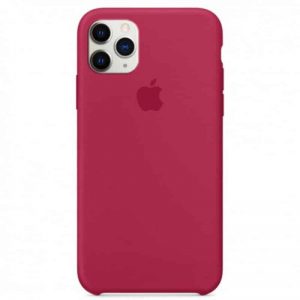 Оригинальный чехол Silicone case + HC для Iphone 11 №4 – Rose red