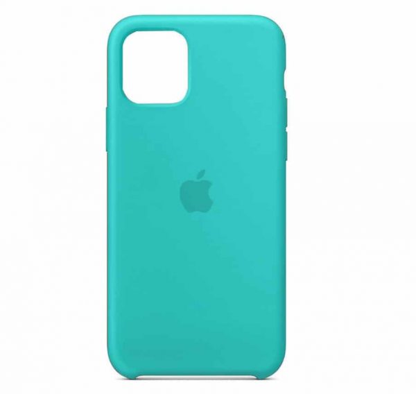 Оригинальный чехол Silicone case + HC для Iphone 11 №21 – Turquoise
