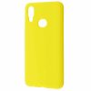 Чехол Silicone Case WAVE Full с микрофиброй для Samsung Galaxy A10s 2019 (A107) – Yellow