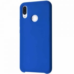 Чехол Silicone Case WAVE Full с микрофиброй для Huawei P Smart Plus / Nova 3i – Blue