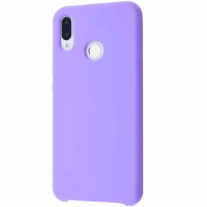 Чехол Silicone Case WAVE Full с микрофиброй для Huawei P Smart Plus / Nova 3i – Light purple