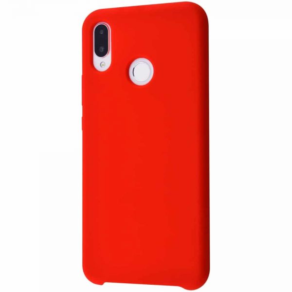 Чехол Silicone Case WAVE Full с микрофиброй для Huawei P Smart Plus / Nova 3i – Red