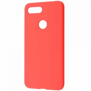 Чехол Silicone Case WAVE Full с микрофиброй для Xiaomi Mi 8 Lite / Mi 8 Youth (Mi 8X) – Bright pink