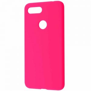 Чехол Silicone Case WAVE Full с микрофиброй для Xiaomi Mi 8 Lite / Mi 8 Youth (Mi 8X) – Pink