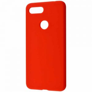 Чехол Silicone Case WAVE Full с микрофиброй для Xiaomi Mi 8 Lite / Mi 8 Youth (Mi 8X) – Red