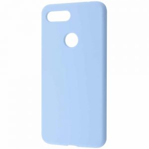 Чехол Silicone Case WAVE Full с микрофиброй для Xiaomi Mi 8 Lite / Mi 8 Youth (Mi 8X) – Sky blue