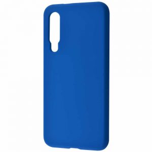 Чехол Silicone Case WAVE Full с микрофиброй для Xiaomi Mi 9 SE – Blue