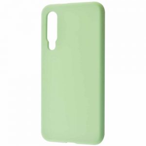 Чехол Silicone Case WAVE Full с микрофиброй для Xiaomi Mi 9 SE – Mint gum