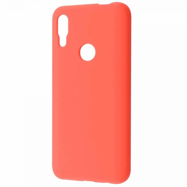 Чехол Silicone Case WAVE Full с микрофиброй для  Xiaomi Redmi Note 7 / 7 Pro / 7s – Bright pink