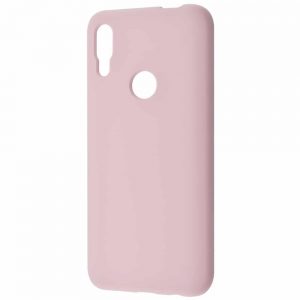 Чехол Silicone Case WAVE Full с микрофиброй для  Xiaomi Redmi Note 7 / 7 Pro / 7s – Pink sand