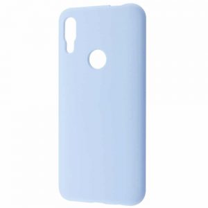 Чехол Silicone Case WAVE Full с микрофиброй для  Xiaomi Redmi Note 7 / 7 Pro / 7s – Sky blue