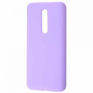 Чехол Silicone Case WAVE Full с микрофиброй для  Xiaomi Redmi K20 / K20 Pro / Mi 9T / Mi 9T Pro – Light purple