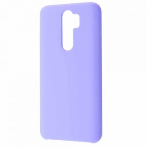 Чехол Silicone Case WAVE Full с микрофиброй для Xiaomi Redmi Note 8 Pro – Light purple