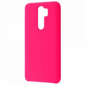 Чехол Silicone Case WAVE Full с микрофиброй для Xiaomi Redmi Note 8 Pro – Pink
