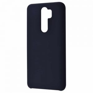 Чехол Silicone Case WAVE Full с микрофиброй для Xiaomi Redmi Note 8 Pro – Black