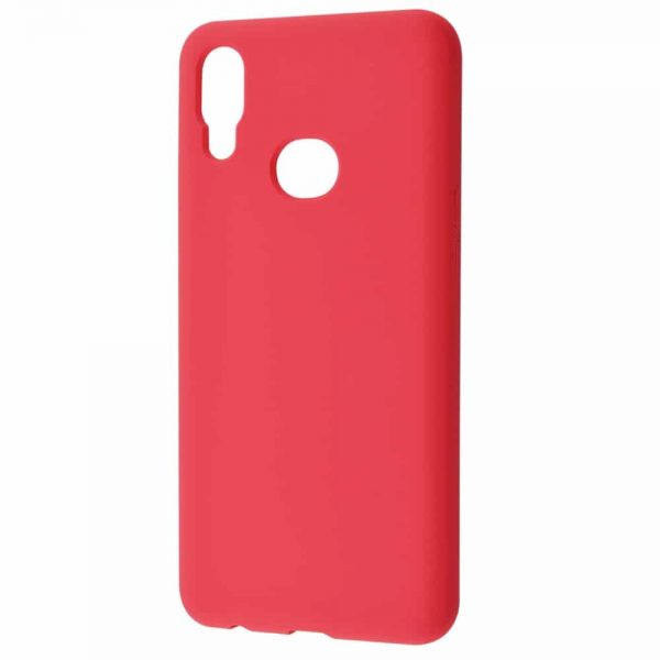 Чехол Silicone Case WAVE Full с микрофиброй для Samsung Galaxy A10s 2019 (A107) – Camellia