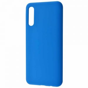 Чехол Silicone Case WAVE Full с микрофиброй для Samsung Galaxy A30s 2019 (A307) / A50 2019 (A505) – Blue