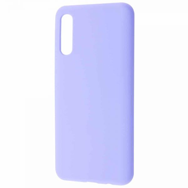 Чохол Silicone WAVE Full для Samsung Galaxy A50/A30s Light purple